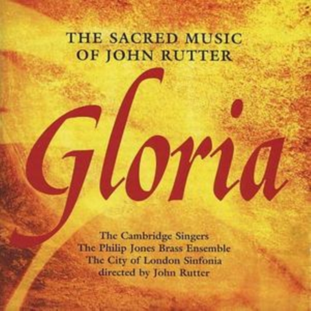 Gloria (Rutter, Cambridge Singers, City of London Sinfonia), CD / Album Cd