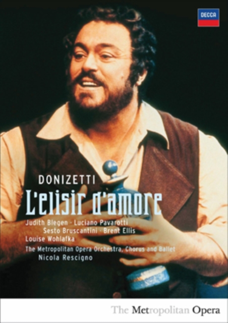 L'elisir D'amore: Metropolitan Opera (Rescigno), DVD  DVD