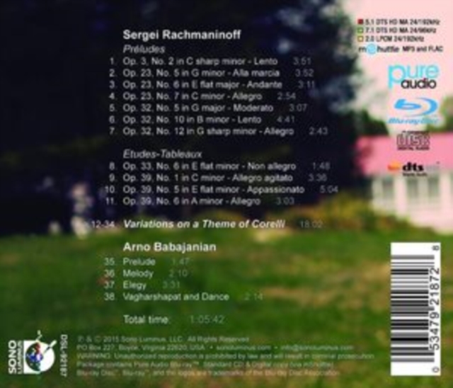 Raffi Besalyan: The Return, Blu-ray / Audio with CD Cd