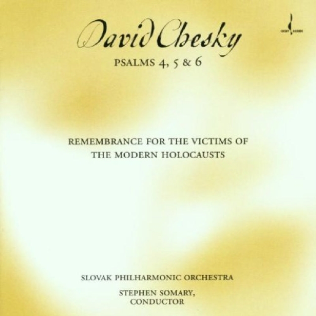 Psalms 4,5 & 6: Remembrance for the Victims of the Modern..., CD / Album Cd