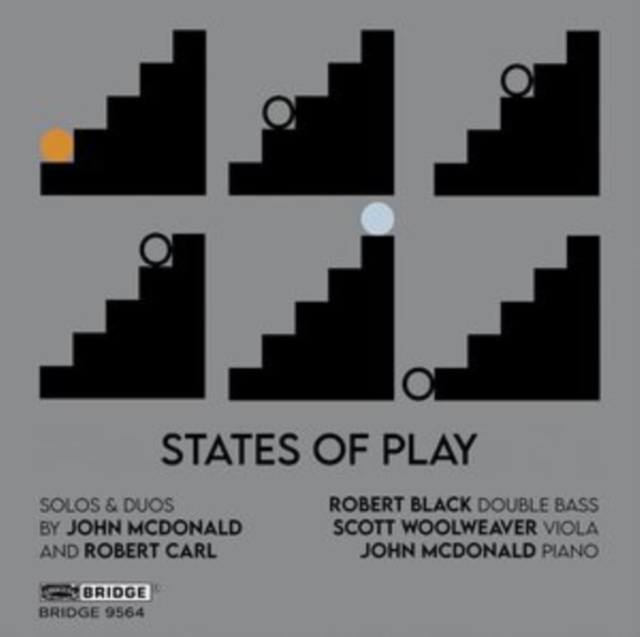 States of Play: Solos & Duos By John McDonald and Robert Carl, CD / Album Cd