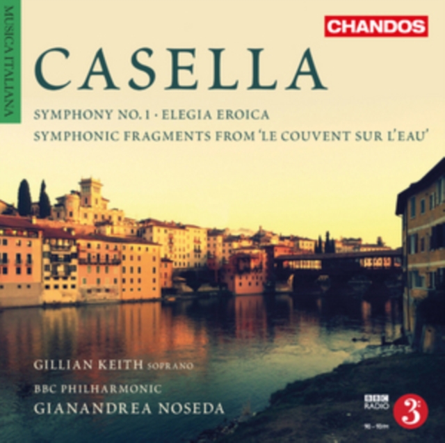 Casella: Symphony No. 1/Elegia Eroica/..., CD / Album Cd