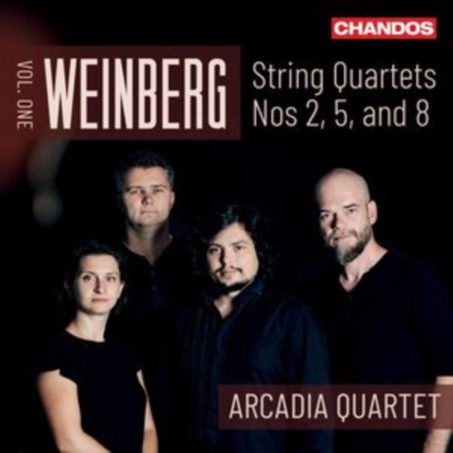 Weinberg: String Quartets Nos. 2, 5, and 8, CD / Album Cd