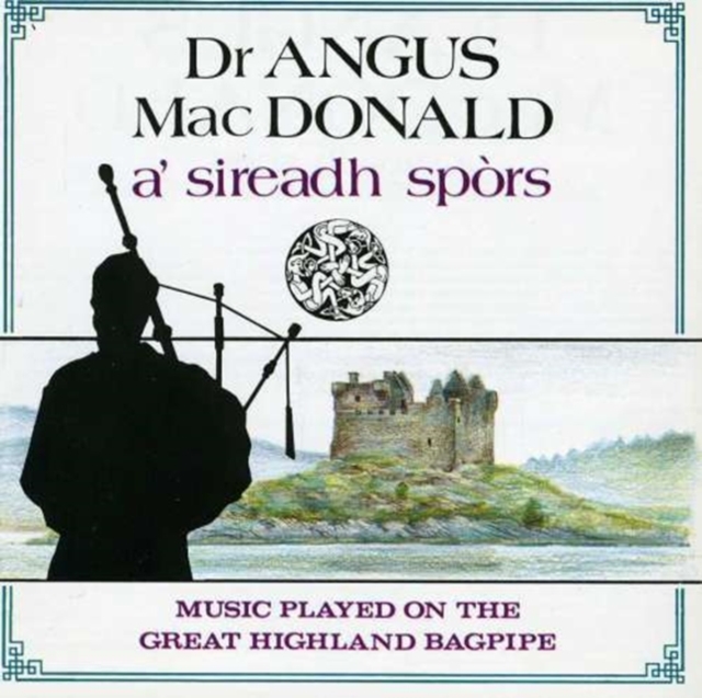 A' Sireadh Spors: MUSIC PLAYED ON THE GREAT HIGHLAND BAGPIPE, CD / Album Cd