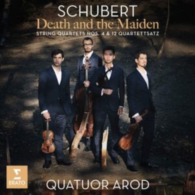 Schubert: Death and the Maiden: String Quartets Nos. 4 & 12 'Quartettsatz', CD / Album Cd