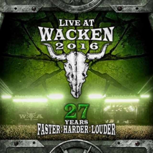 Live at Wacken 2016 - 27 Years Faster, Harder, Louder, DVD DVD