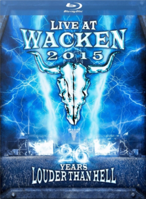 Live at Wacken 2015 - 26 Years Louder Than Hell, Blu-ray BluRay