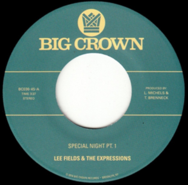 Special Night (Pts. 1 & 2), Vinyl / 7" Single Vinyl