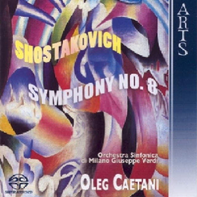 Symphony No. 8 in C Minor (Caetani, Milano So), CD / Album Cd