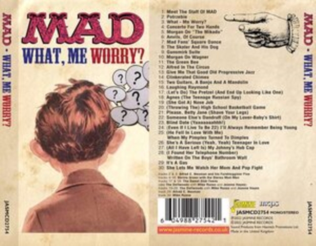 What, me worry?, CD / Album Cd