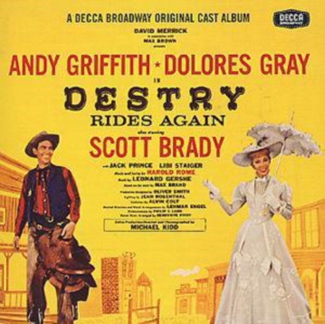 Destry Rides Again: Original Cast Album, CD / Album Cd