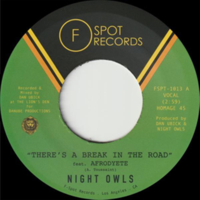 There's a Break in the Road/Inner City Blues, Vinyl / 7" Single Vinyl