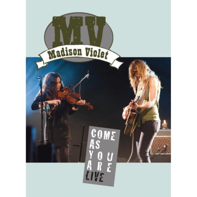 Madison Violet: Come As You Are - Live, DVD  DVD