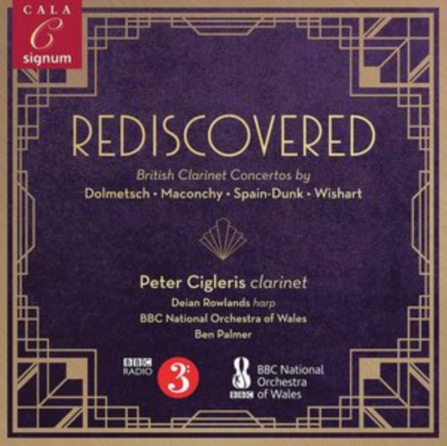 Dolmetsch/Maconchy/Spain -Dunk/Wishart: Rediscovered: British Clarinet Concertos, CD / Album Cd