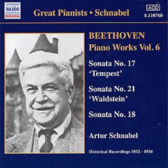 Piano Works Vol. 6 (Schnabel), CD / Album Cd
