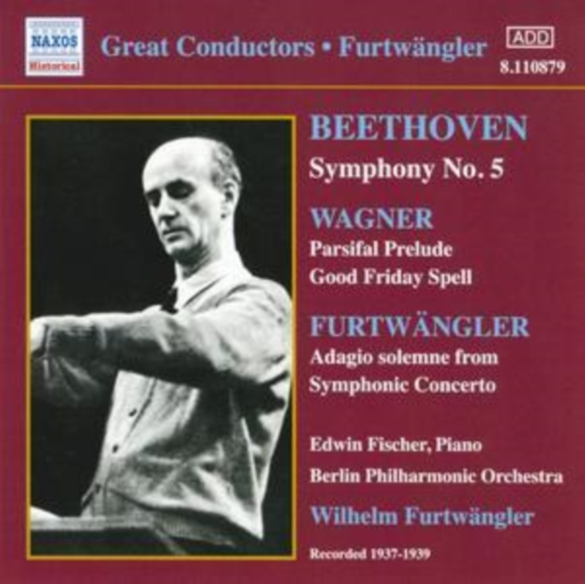 Symphony No. 5/parsifal/adagio Solemne (Furtwangler), CD / Album Cd