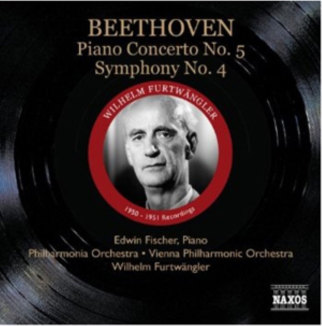 Beethoven: Piano Concerto No. 5/Symphony No. 4, CD / Album Cd