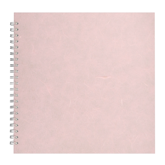 11x11 Posh Pig White Paper 35lvs Pale Pink Silk, Paperback Book