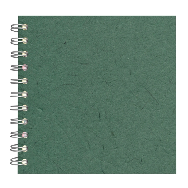 6x6 Posh Pig White Paper 35lvs Dark Green Silk, Paperback Book