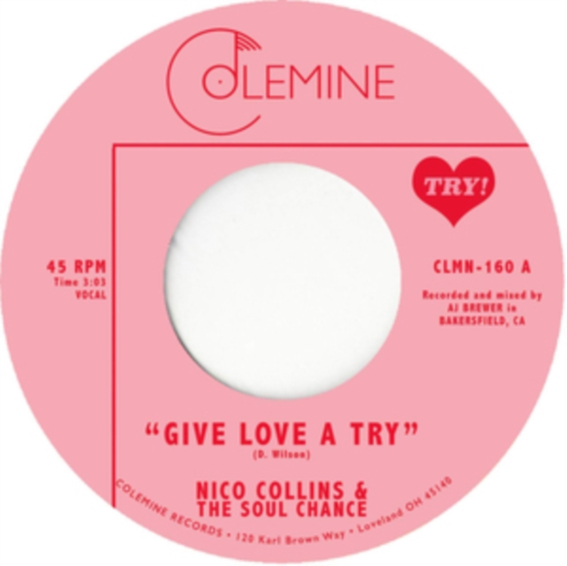 Give Love a Try, Vinyl / 7" Single Vinyl