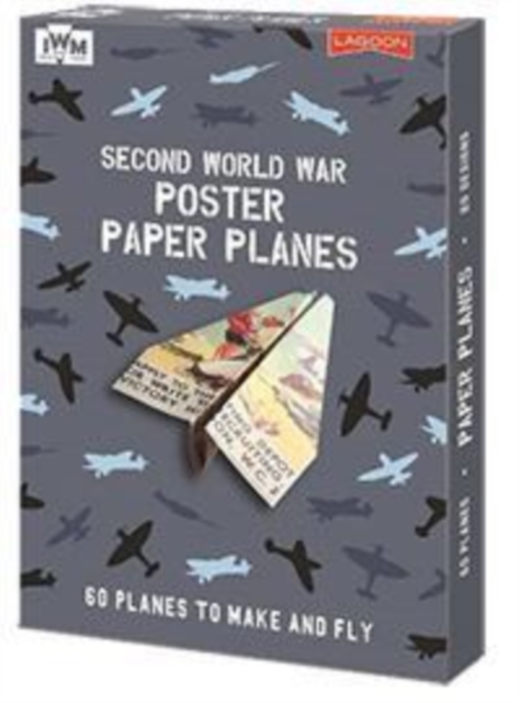 Imperial War Museum WW2 60 Poster Paper Planes Kit, General merchandize Book