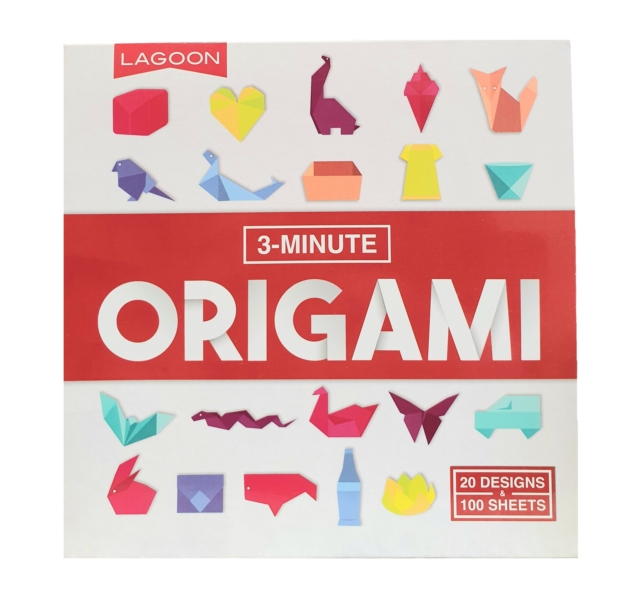 3 Minute Origami, Paperback Book