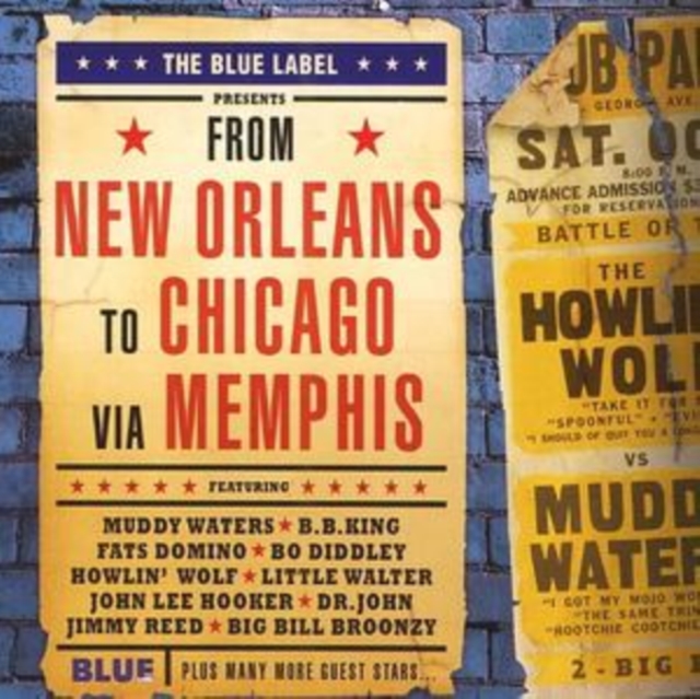 From New Orleans to Chicago Via Memphis [digipak], CD / Album Cd
