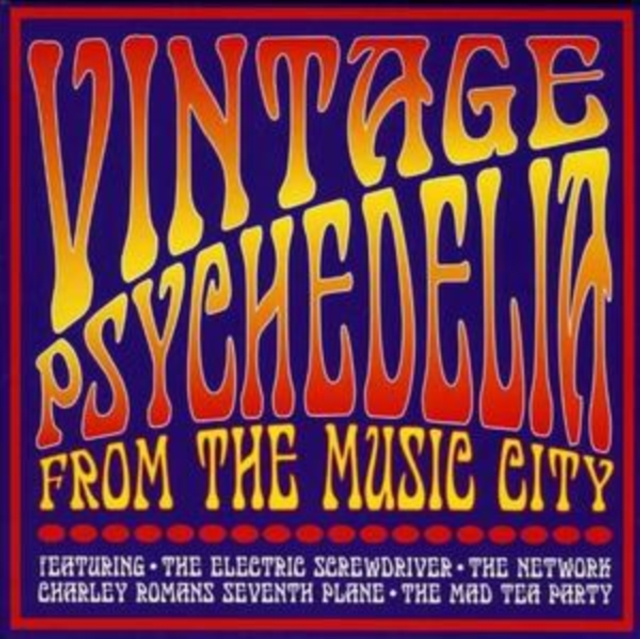 Vintage Psychedelia from the Music City, CD / Album Cd