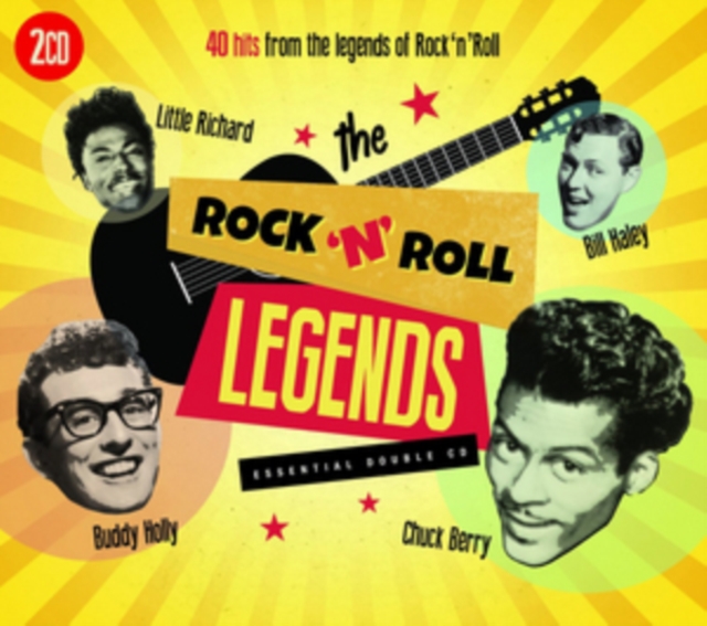 The Rock 'N' Roll Legends: 40 Hits from the Legends of Rock 'N' Roll, CD / Album Cd