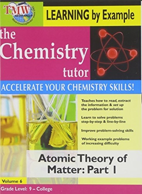 The Chemistry Tutor: Volume 6 - Atomic Theory of Matter: Part 1, DVD DVD