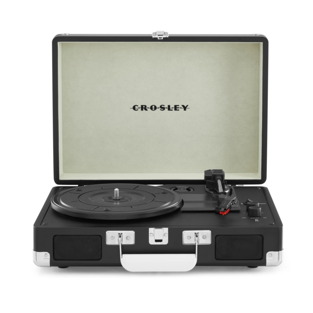 Cruiser Plus Portable Turntable (Chalkboard)- Now With Bluetooth Out, Crosley Merchandise