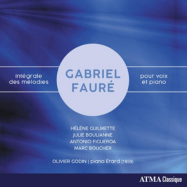 Fauré: Integrale Des Melodies Pour Voix Et Piano, CD / Box Set Cd