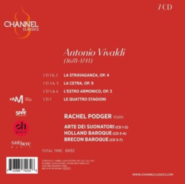 Vivaldi: Concertos, CD / Box Set Cd