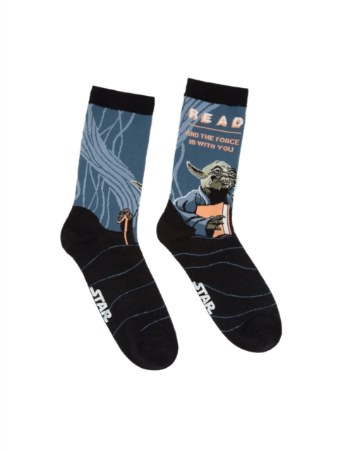 Star Wars : Read Yoda Unisex Socks - Large, General merchandize Book