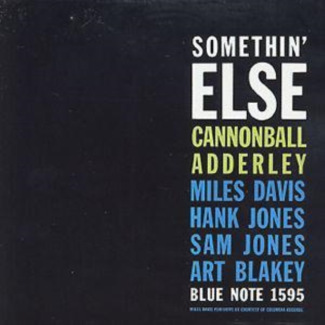 Somethin' Else, CD / Album Cd