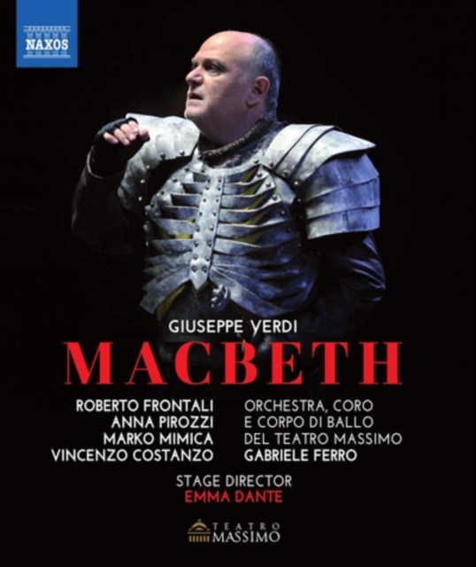 Macbeth: Teatro Massimo (Ferro), Blu-ray BluRay