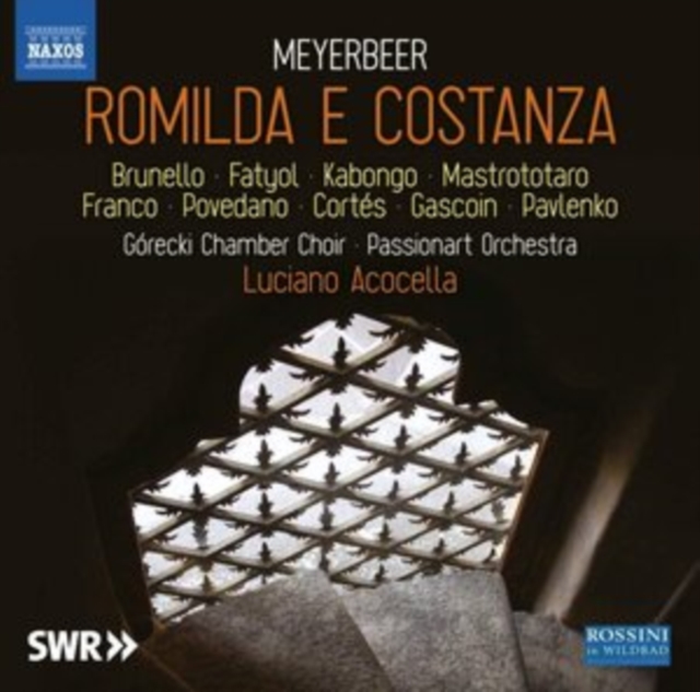 Meyerbeer: Romilda E Costanza, CD / Album Cd