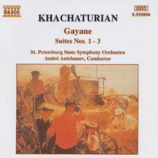 Khachaturian: Gayane Suites Nos. 1-3, CD / Album Cd