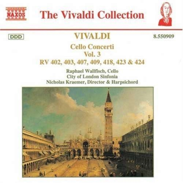Vivaldi: Cello Concerti - Vol.3, CD / Album Cd