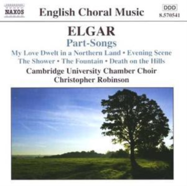 Part-songs (Robinson, Cambridge Uni. Chamber Choir), CD / Album Cd