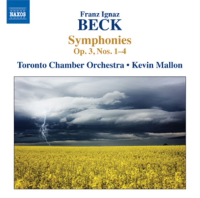 Franz Ignaz Beck: Symphonies, Op. 3, Nos. 1-4, CD / Album Cd