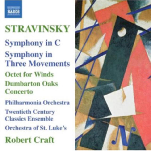 Stravinsky: Symphony in C/Symphony in Three Movements/..., CD / Album Cd
