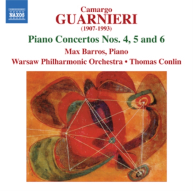 Camargo Guarnieri: Piano Concertos Nos. 4, 5 and 6, CD / Album Cd