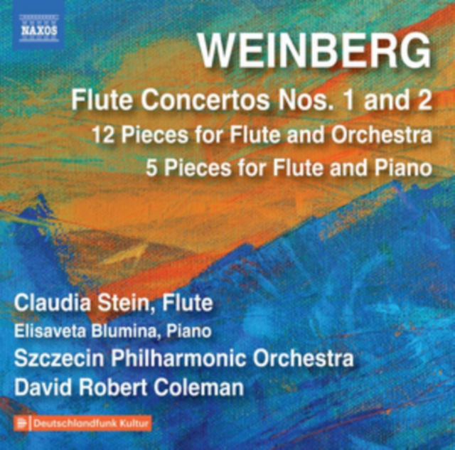 Weinberg: Flute Concertos Nos. 1 and 2: 12 Pieces for Flute and Orchestra/5 Pieces for Flute and Piano, CD / Album Cd