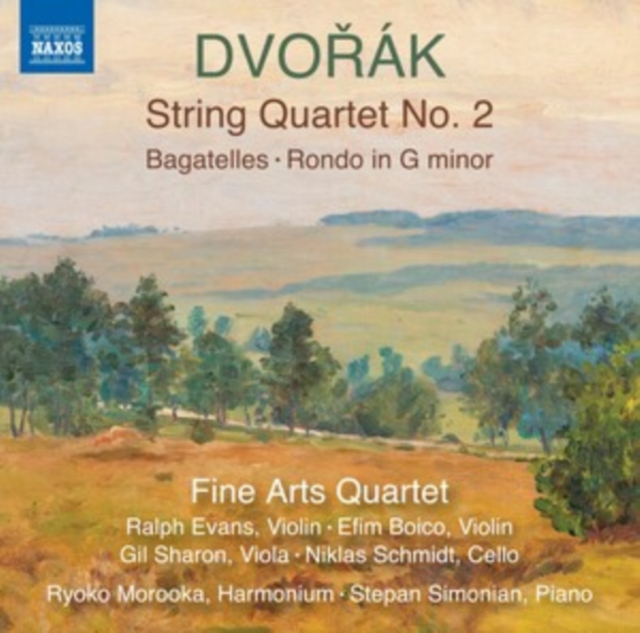 Dvorák: String Quartet No. 2/Bagatelles/Rondo in G Minor, CD / Album Cd