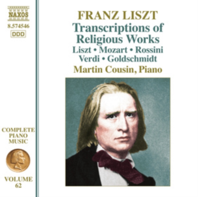 Franz Liszt: Transcriptions of Religious Works, CD / Album Cd