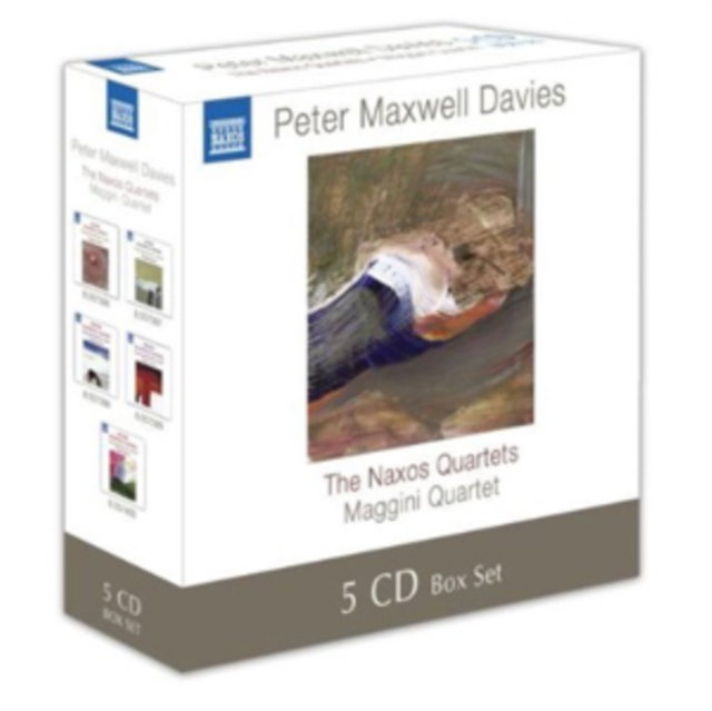 Peter Maxwell Davies: The Naxos Quartets, CD / Album Cd