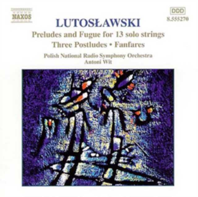 Lutoslawski: Preludes and Fugue for 13 Solo Strings/..., CD / Album Cd