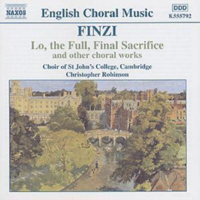 Choral Works (Robinson, Choir of St Johns College), CD / Album Cd