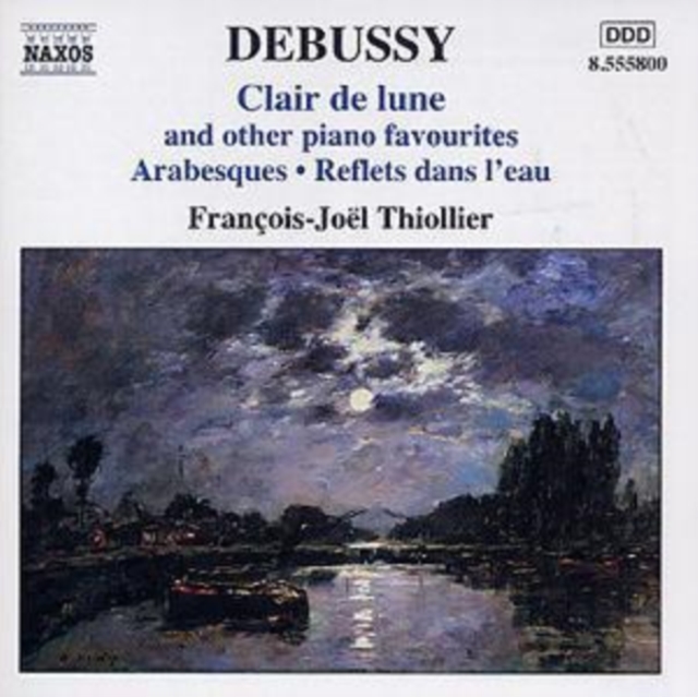 Clair De Lune and Other Piano Favourites (Thiollier), CD / Album Cd